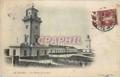 Cartes postales le havre les phares de la heve