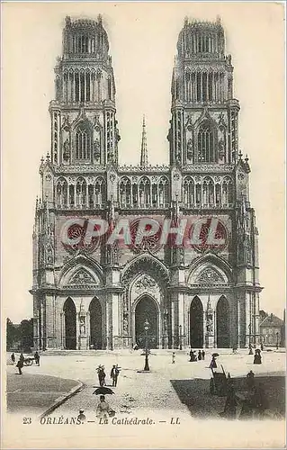 Cartes postales Orleans la Cathedrle LL