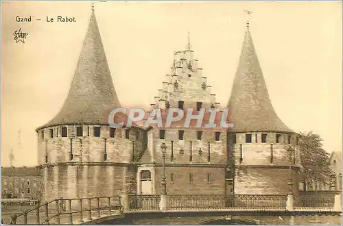 Cartes postales Gand le Rabot