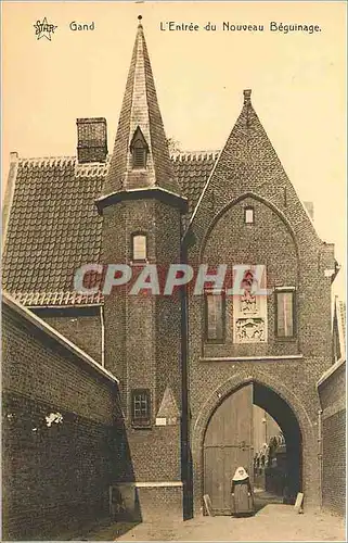 Cartes postales Gand L' entr�e du Nouveau Beguinage