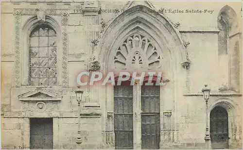 Cartes postales Conches Portail de l'Eglise Sainte Foy