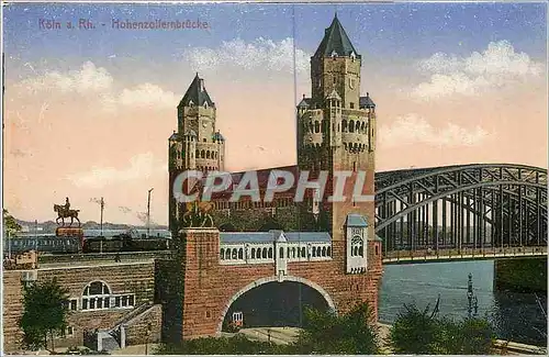 Cartes postales Koln a Rh Hohenzollenbrucke