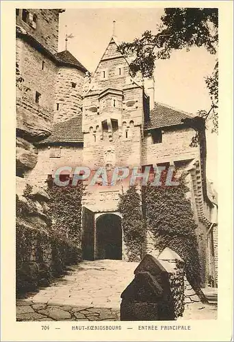 Cartes postales Haut Koenigsbourg Entree Principale