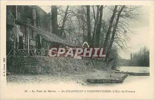 Cartes postales Le Tour de Marne De Champigny a Chennevieres