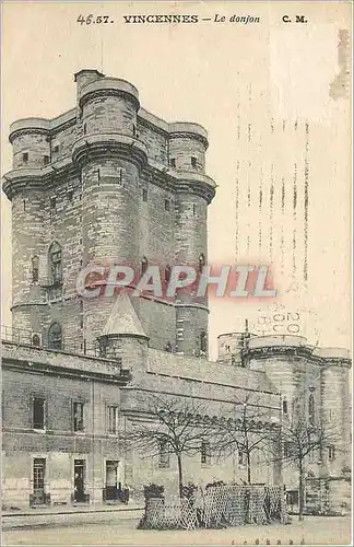 Cartes postales Vincennes Le Donjon