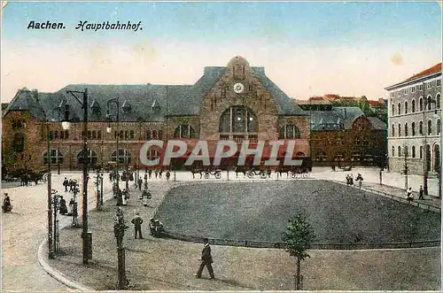 Cartes postales Aachen Hauptbahnhof