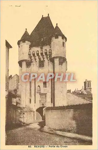 Cartes postales Nevers Porte du Croux