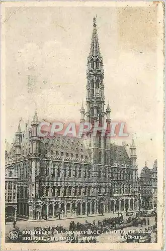 Cartes postales Bruxelles La Grand Place