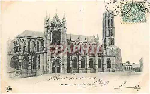 Cartes postales Limoges La Cathedrale