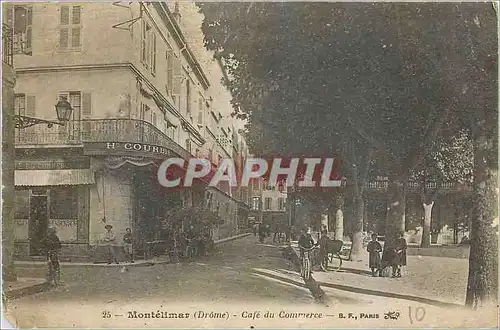 Cartes postales Montelimar Drome Cafe du Commerce