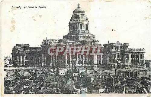 Cartes postales Bruxelles Le Palais de Justice