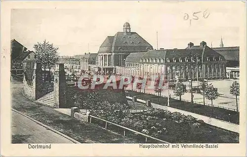 Cartes postales Dortmund Hauptbahnhof mit Vehmlinde Bastel