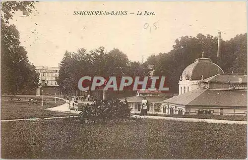 Cartes postales St Honore les Bains Le Parc