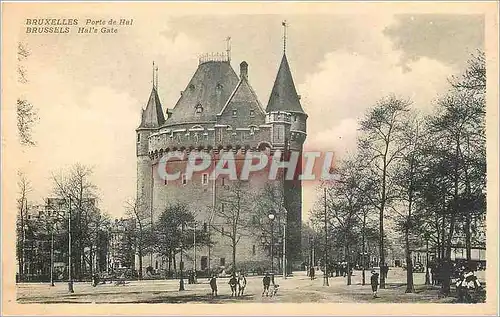 Cartes postales Bruxelles Porte de Hal