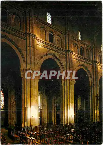 Cartes postales moderne Autun Cathedrale Saint Lazare Interieur