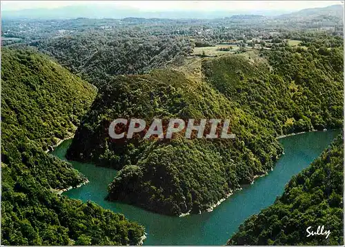 Cartes postales Environs de Bort les Orgues les gorges de la Dordogne et le rocher de SSt Nazaire