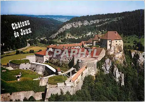 Cartes postales moderne Jura Franco Suisse Le fort de Joux alt 1050 m
