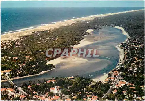 Cartes postales moderne Hossegor le lac marin l'ocean