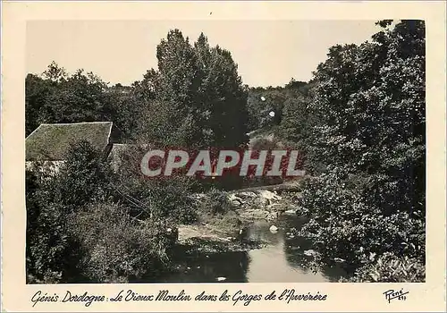 Cartes postales moderne Genis Dordogne le Vieux Moulin dans les Gorges de l'Auvergne