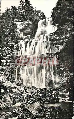 Cartes postales moderne Jura Pittoresque Le Herisson Cascade en eventail