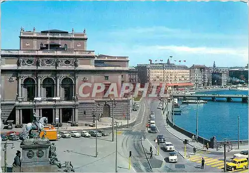 Cartes postales moderne Stockholm Gustav Adolfs Torg och Operan