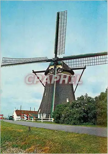 Cartes postales moderne Hollandse Molen Moulin a vent