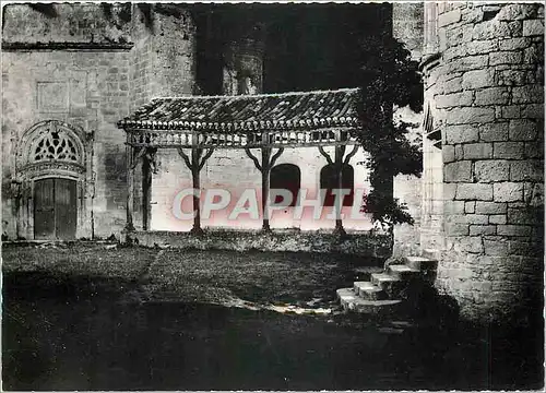 Cartes postales moderne Dordogne Chateau de Biron illumine La Loggia (XVIe  s)