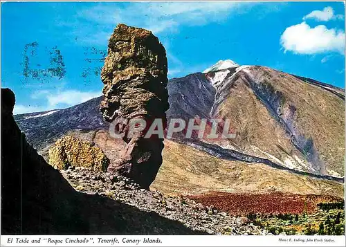 Cartes postales moderne El teide and Roque Cinchado Tenerife Canary Islands