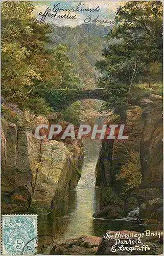 Cartes postales The Hermitage Bridge Dunneld Longstaffe