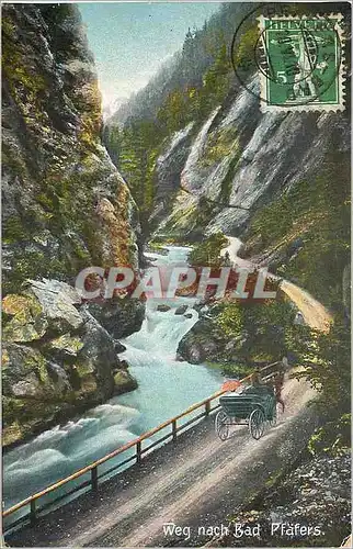 Cartes postales Weg nach Bad Pfafers