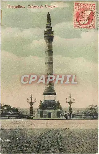 Cartes postales Bruxelles Colonne du Congres