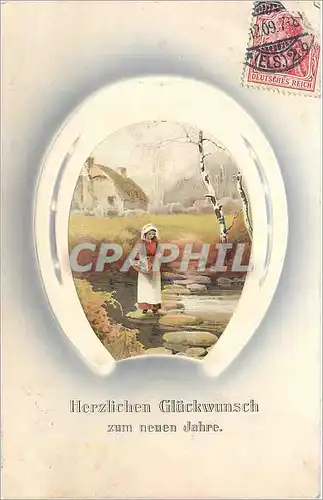 Cartes postales Herzlichen Gluckwunsch zum neuen Jahre