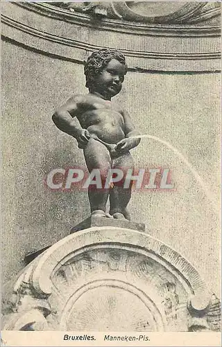 Cartes postales Bruxelles Manneken Pis