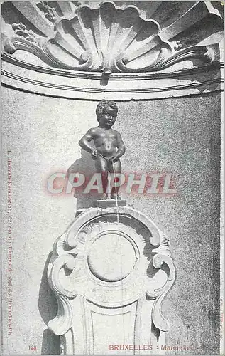 Cartes postales Bruxelles Manneken Pis