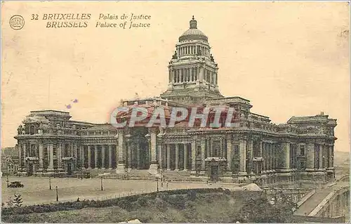 Cartes postales Bruxelles Palais de Justice