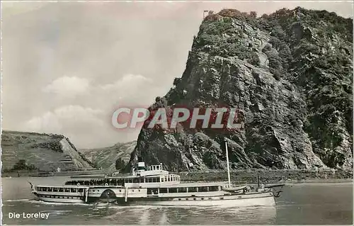 Cartes postales moderne Die Loreley Bateau