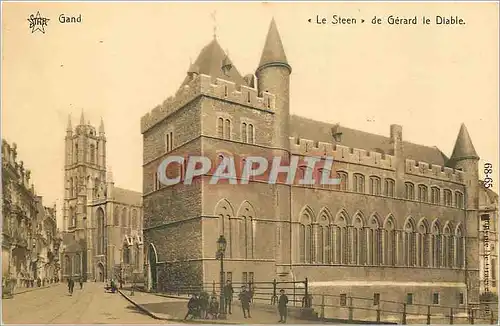 Cartes postales Gand Le Steen de Gerard le Diable