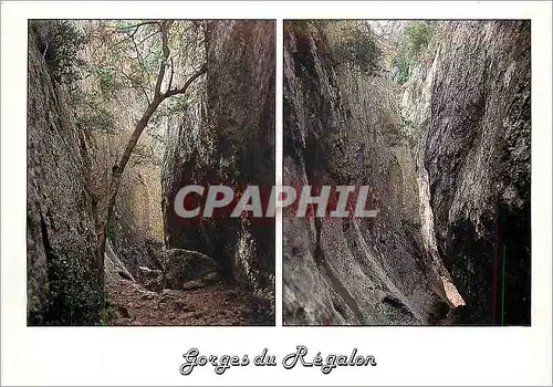 Cartes postales moderne Les Gorges du Regalon Vaucluse Au coeur du massif du Luberon