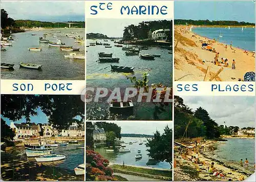 Cartes postales moderne Ste Marine Son Port ses Plages