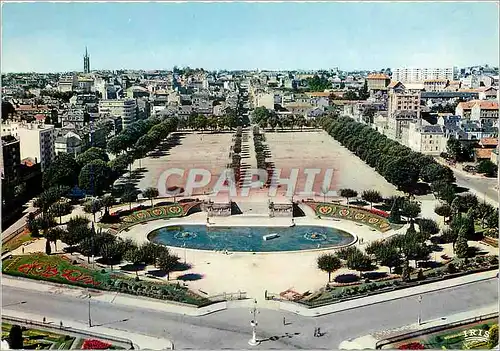 Cartes postales moderne Limoges Haute Vienne Les Jardins du Champ de Juillet vus du Campanile de la gare des Benedictins