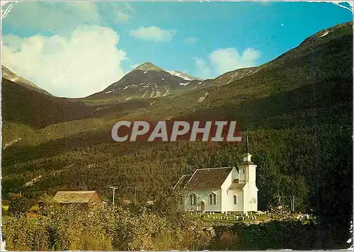 Cartes postales moderne Norge Nedstryn kirke Nordjford