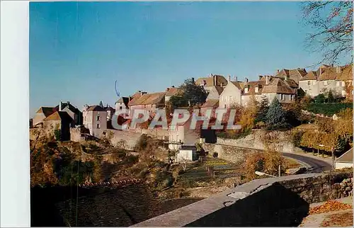 Cartes postales moderne Saint Benoit du Sault Indre Cite Medievale Vue panoramique des anciens remparts