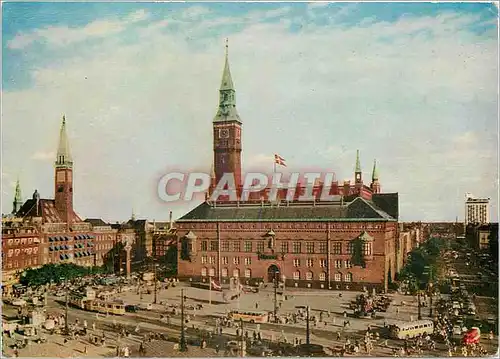 Cartes postales moderne Copenhagen The Town Hall Square