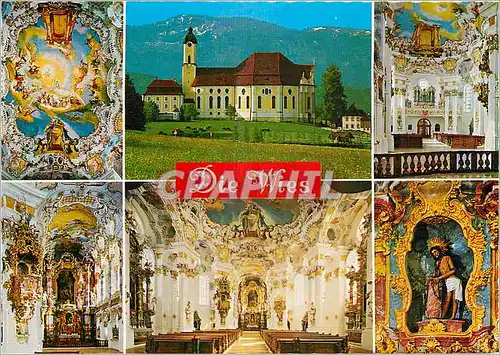 Cartes postales moderne Wallfahrtskirche Wies