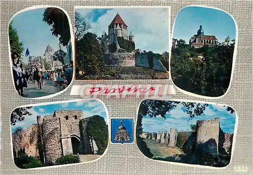 Cartes postales moderne Provins Seine et Marne Defile historique place du Chatel La Tour de Cesar