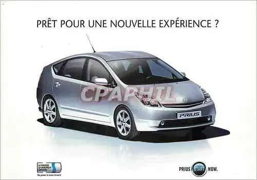 Cartes postales moderne Nouvelle Toyota Prius Une Idee Qui ne Peut Attendre