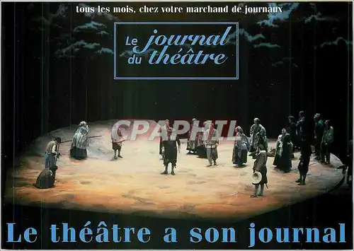 Cartes postales moderne Le Journal du Theatre Chaque mois chez votre Marchand de Journaux