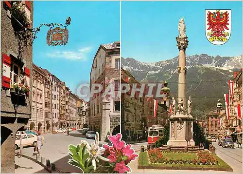 Cartes postales moderne Innsbruck Maria Theresien Strasse mit Annasaule