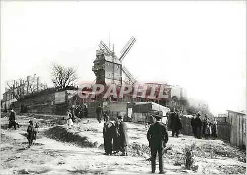 Cartes postales moderne Paris Le Moulin de la Galette