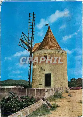 Cartes postales moderne Fontvieille Bouches du Rhone Le Moulin de Daudet Mon Historique